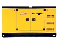 Stager YDY70S3 Generator insonorizat diesel trifazat 62kVA, 89A, 1500rpm